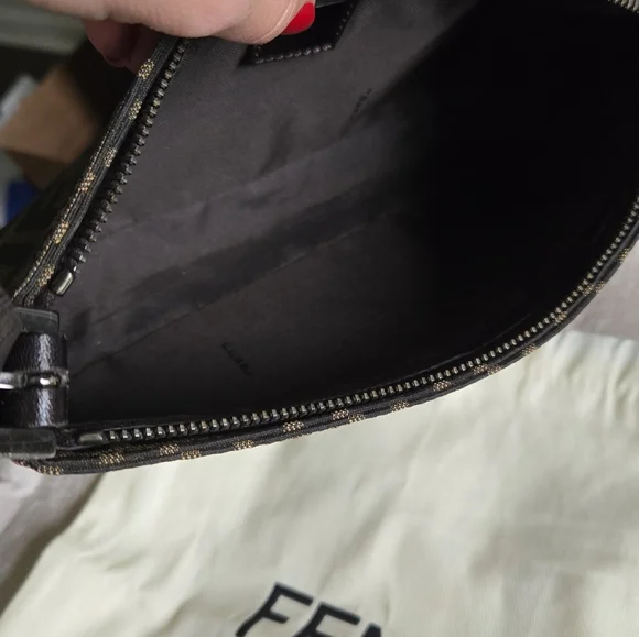 Fendi Zucca FF Pochette Shoulder Bag - Picture 15 of 16